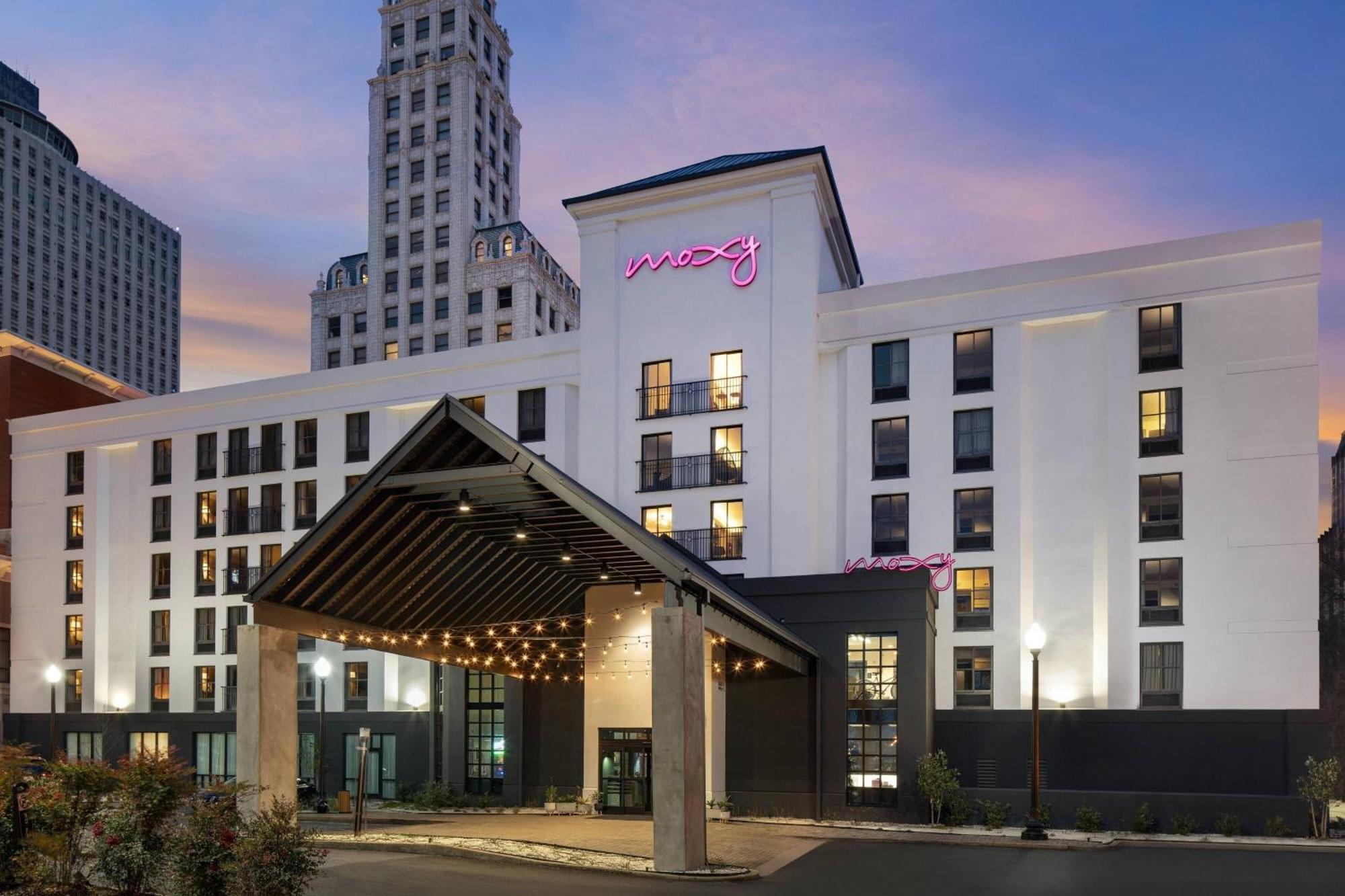 Hotel Moxy Memphis Downtown Exteriér fotografie
